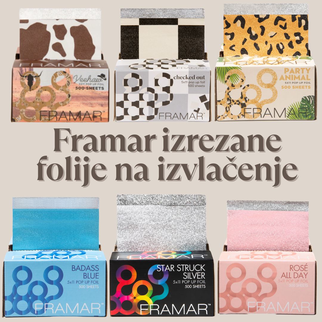 Framar izrezane folije na izvlačenje