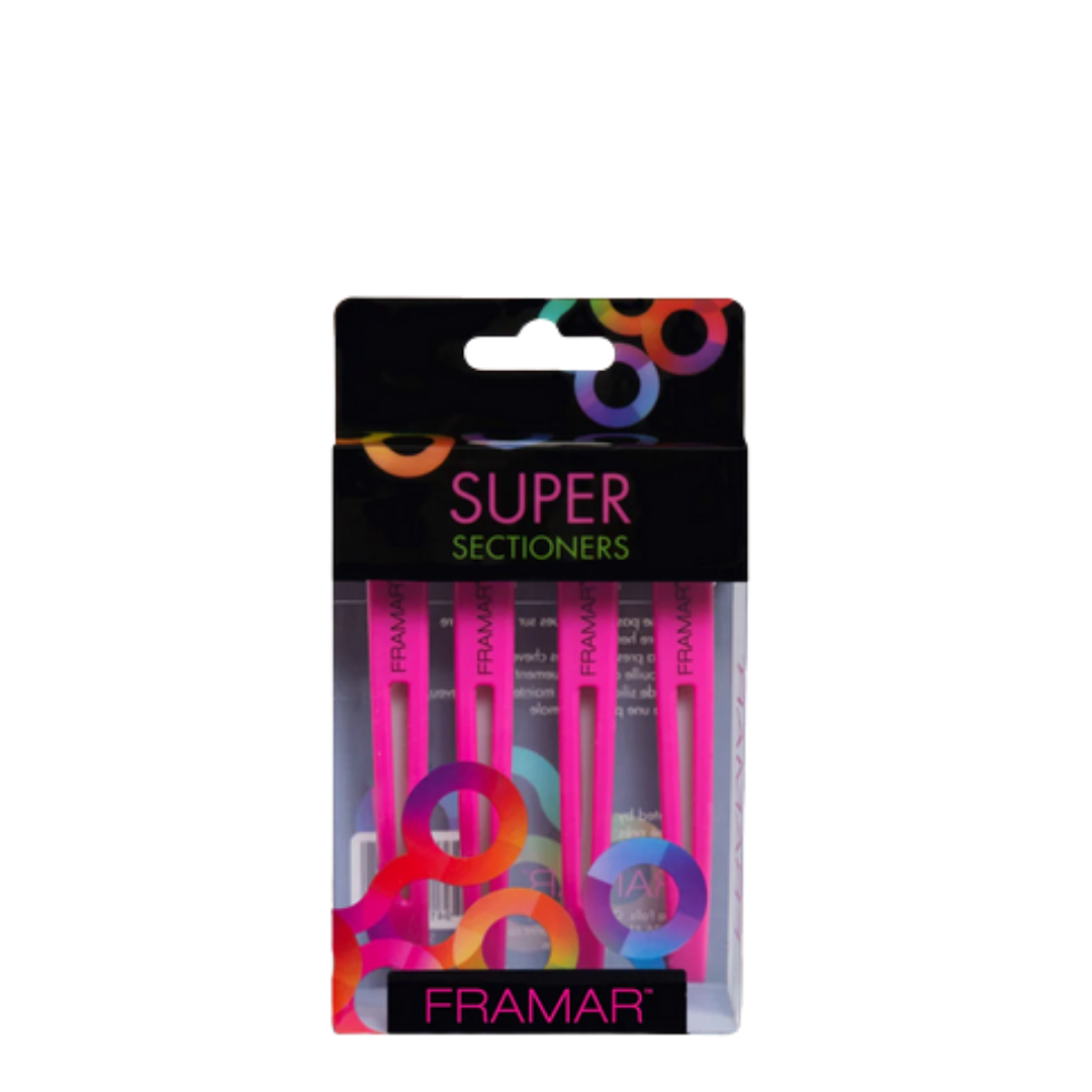 Framar Super sectioner klipse Pink 4 kom