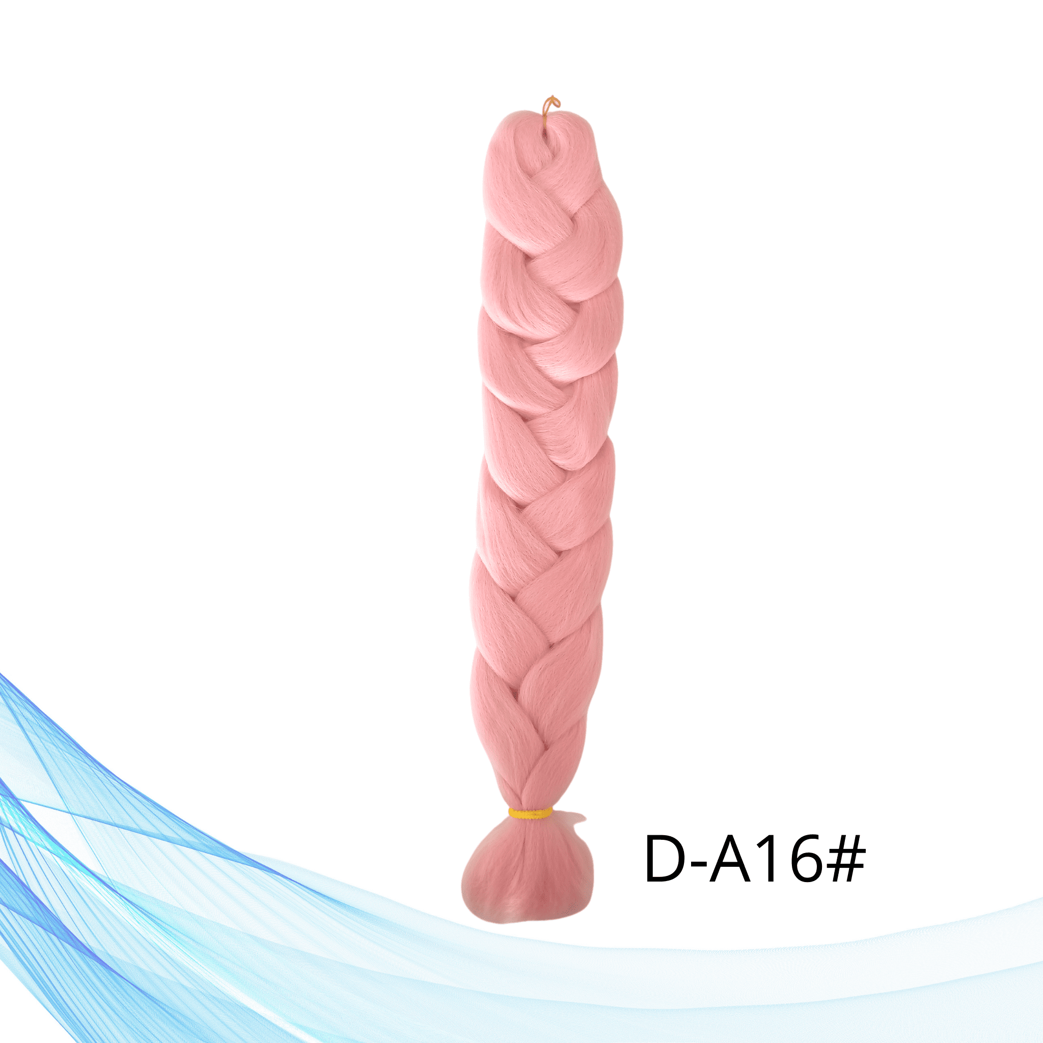 Roza kanekalon kosa za pletenice – idealna za kreativne frizure