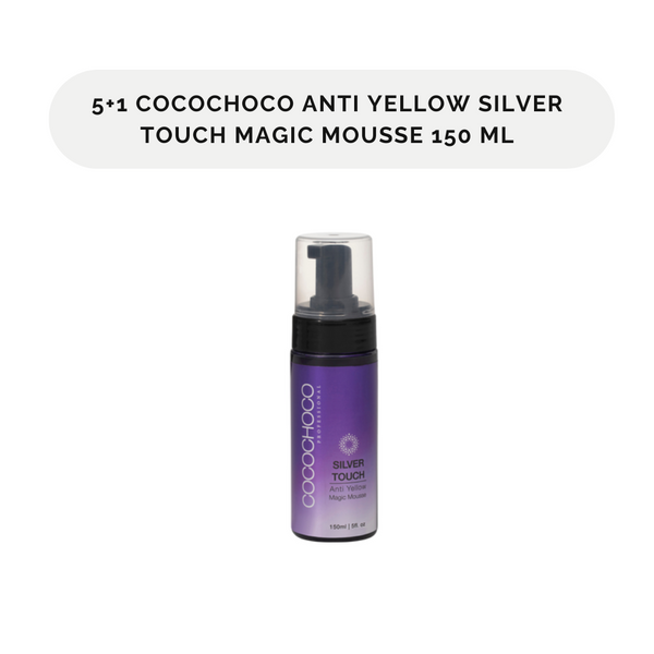 Cocochoco Anti-yellow Silver Touch Magic Mousse 150 ml (5+1 gratis)