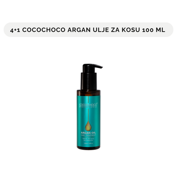 Cocochoco Argan ulje 100 ml (4+1 gratis)