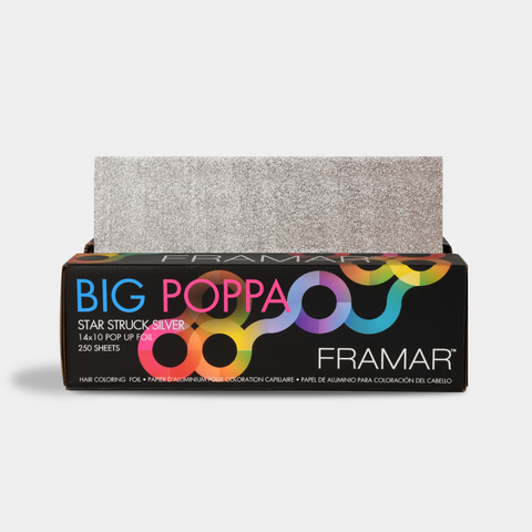 Framar 10x14 Big Poppa Pop ups Silver 250 reljefnih folija