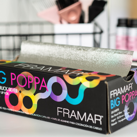 Framar 10x14 Big Poppa Pop ups Silver 250 reljefnih folija