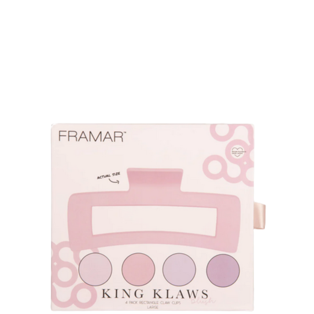 Framar King klipse Blush 4 kom