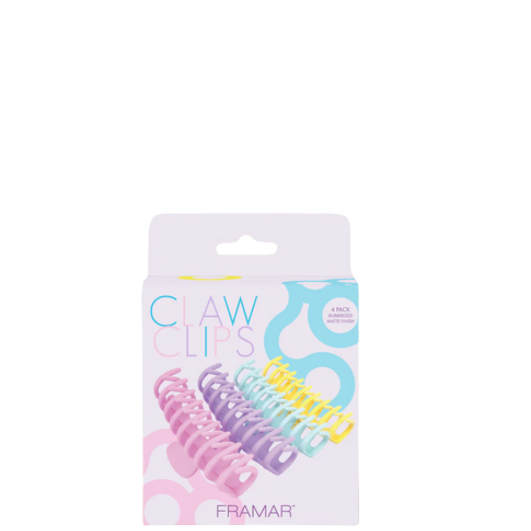 Framar Claw klipse Pastel 4 kom