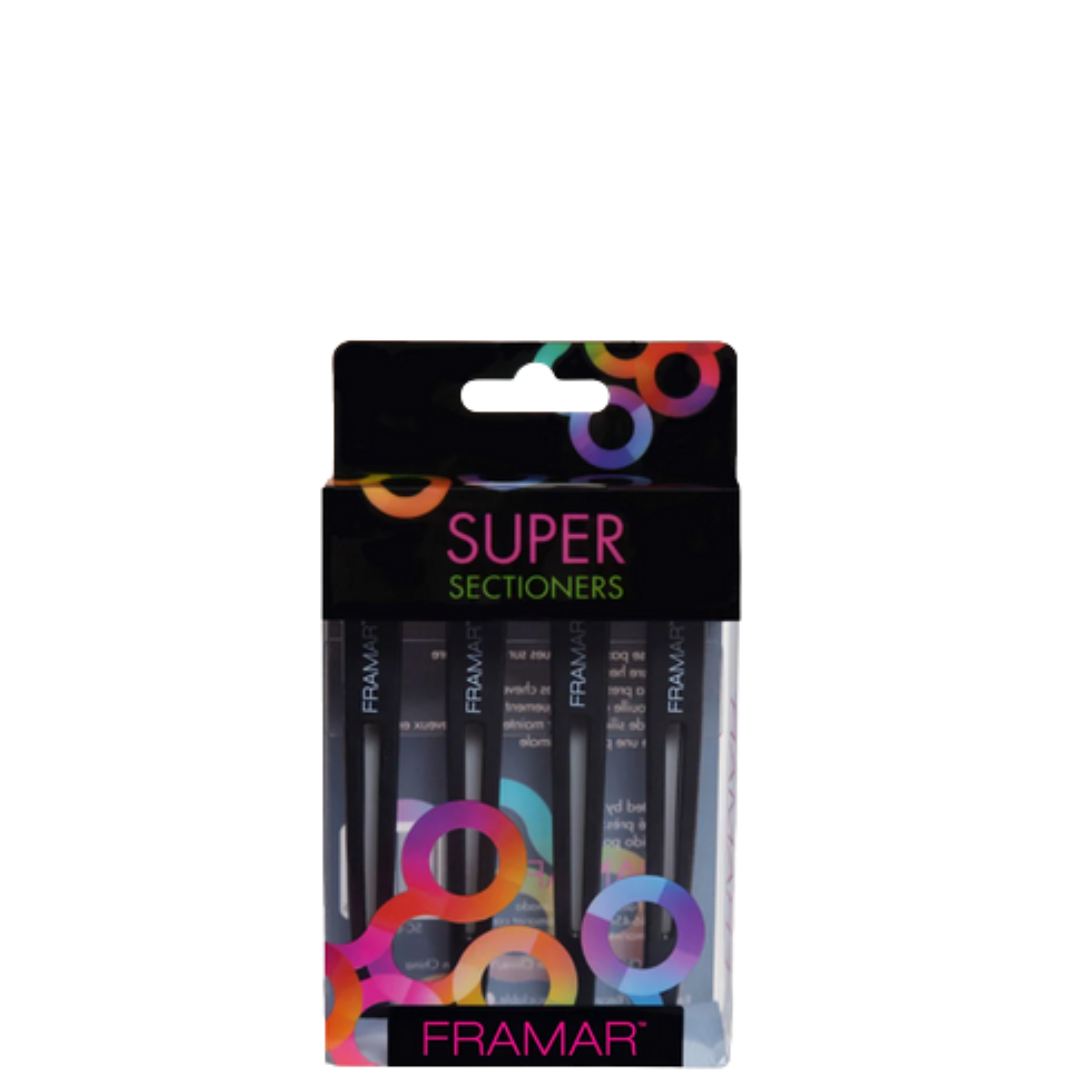 Framar Super sectioner klipse Crne 4 kom