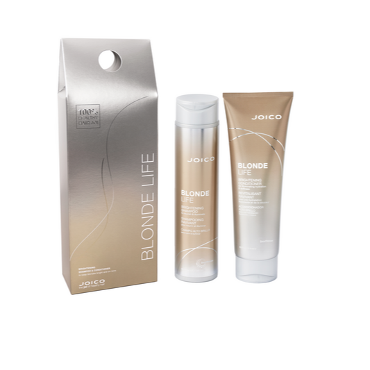 JOICO Blonde Life poklon set šampon 300 ml i regenerator 250 ml za njegu plave kose