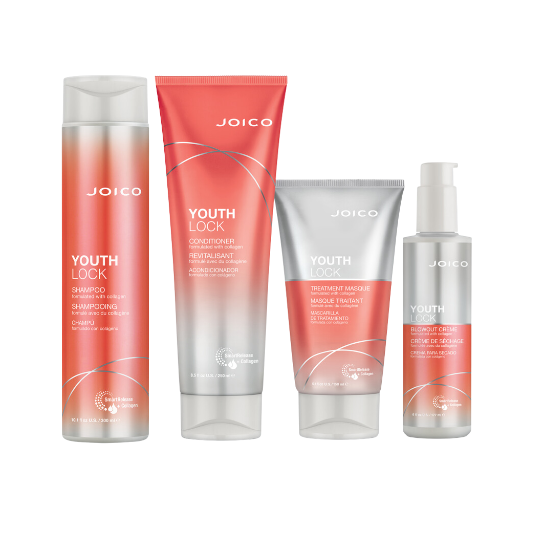 Joico YouthLock paket za vitalnost kose – njega za jačanje, sjaj i volumen zrele i lomljive kose
