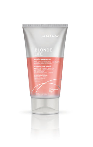 Joico Blonde Life Color Enhancing maska Rose Champagne 150 ml