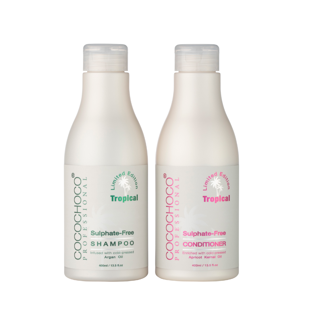 Savršeni paket: Cocochoco Professional šampon i regenerator bez sulfata Tropical Edition 400ml
