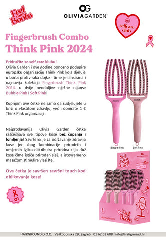 Olivia Garden Think pink 2024 kolekcija Feel your Boobs