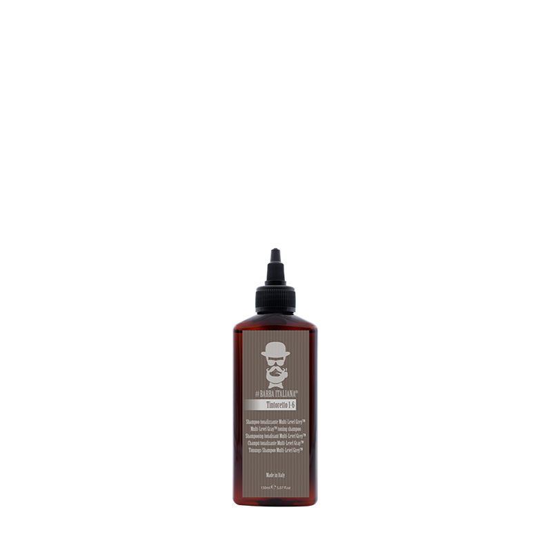 BI - TINTORETTO 1-6 - Multi-Level Grey šampon za toniranje i prikrivanje sijedih vlasi 150 ml