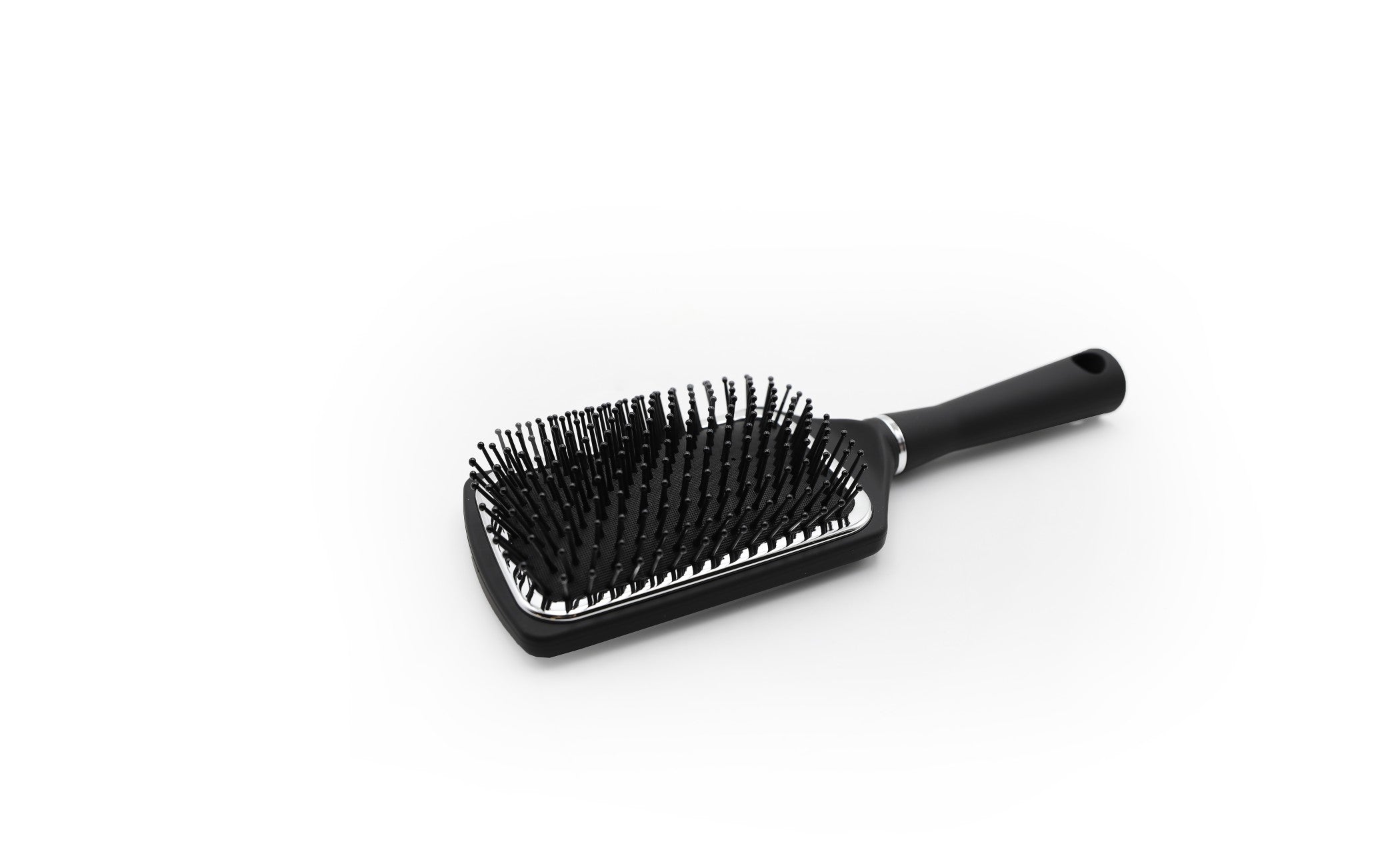Corioliss C-Style Silver Paisley Soft Touch pegla + Paddle Brush
