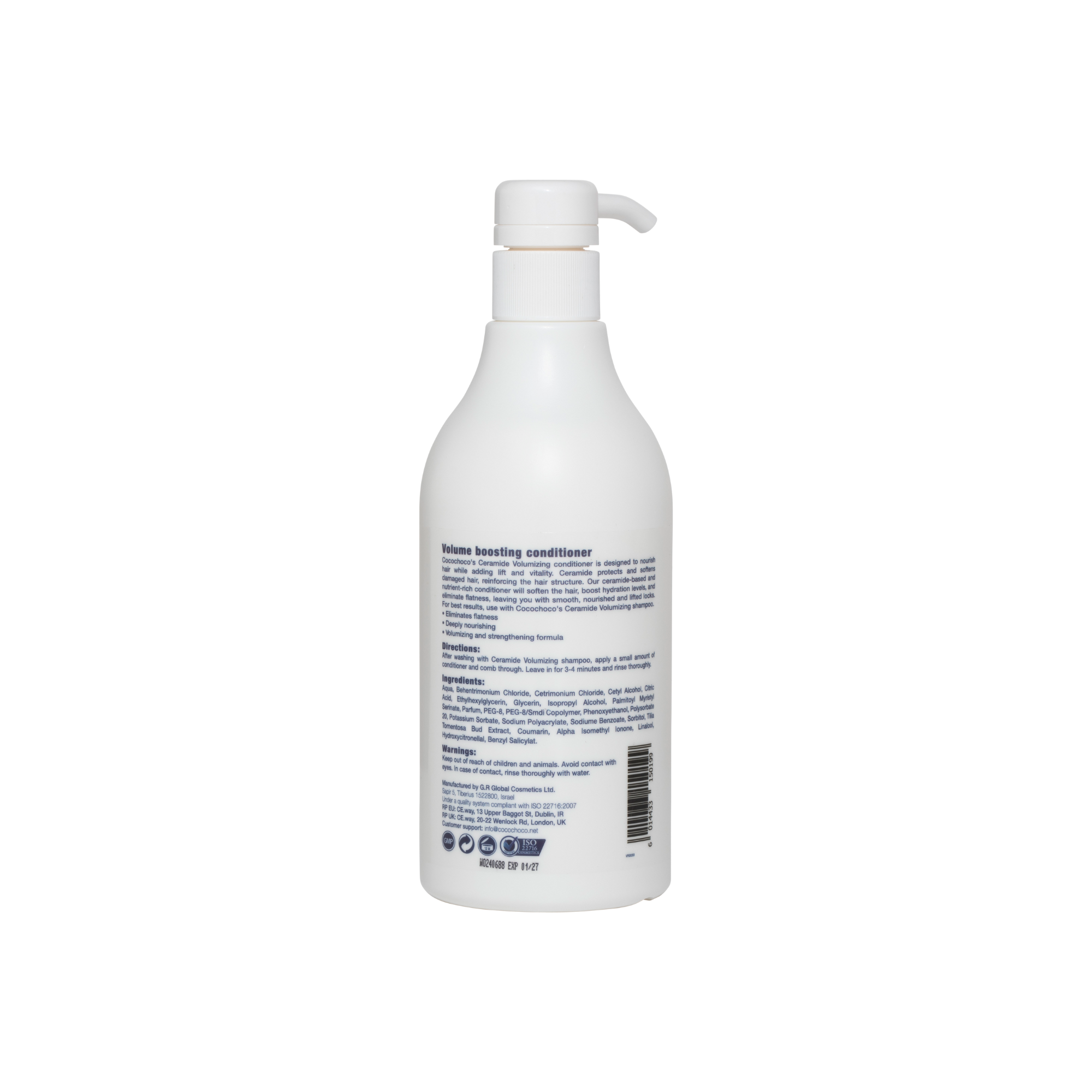 Cocochoco Ceramide regenerator za volumen kose bez sulfata 500ml