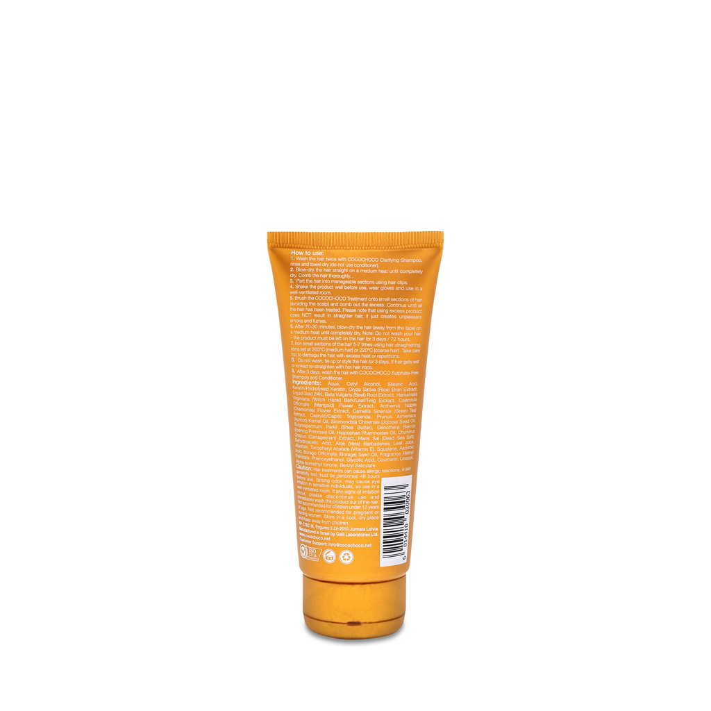 Cocochoco Professional keratin GOLD za trajno ravnu i zdravu kosu 100 ml