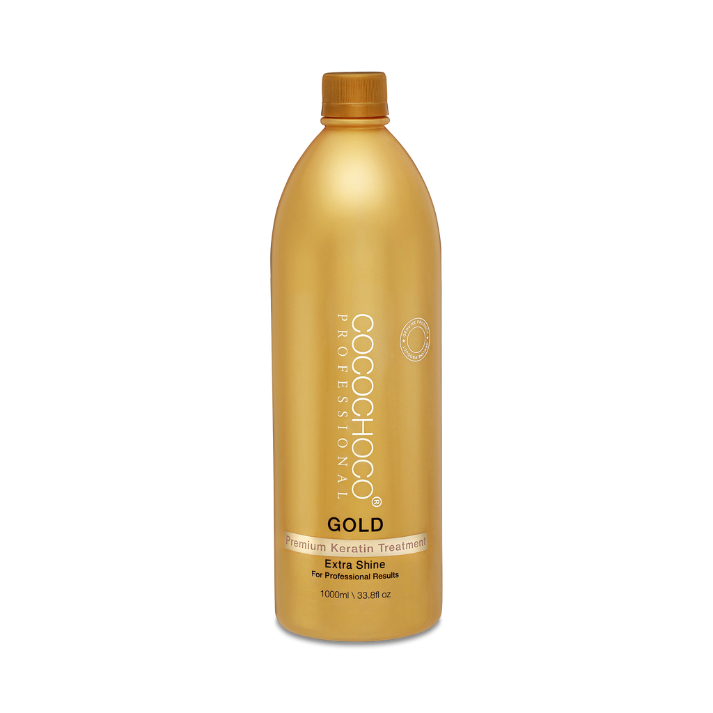 Cocochoco Professional keratin GOLD za trajno ravnu i zdravu kosu 1000 ml