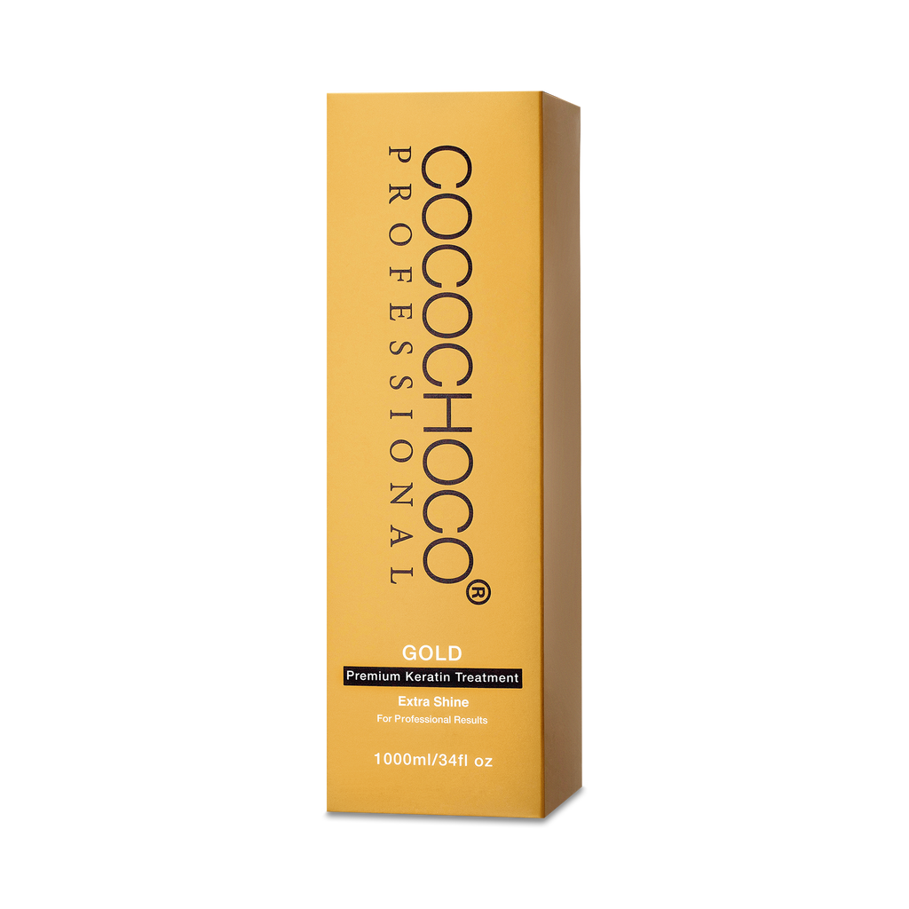 Cocochoco Professional keratin GOLD za trajno ravnu i zdravu kosu 1000 ml