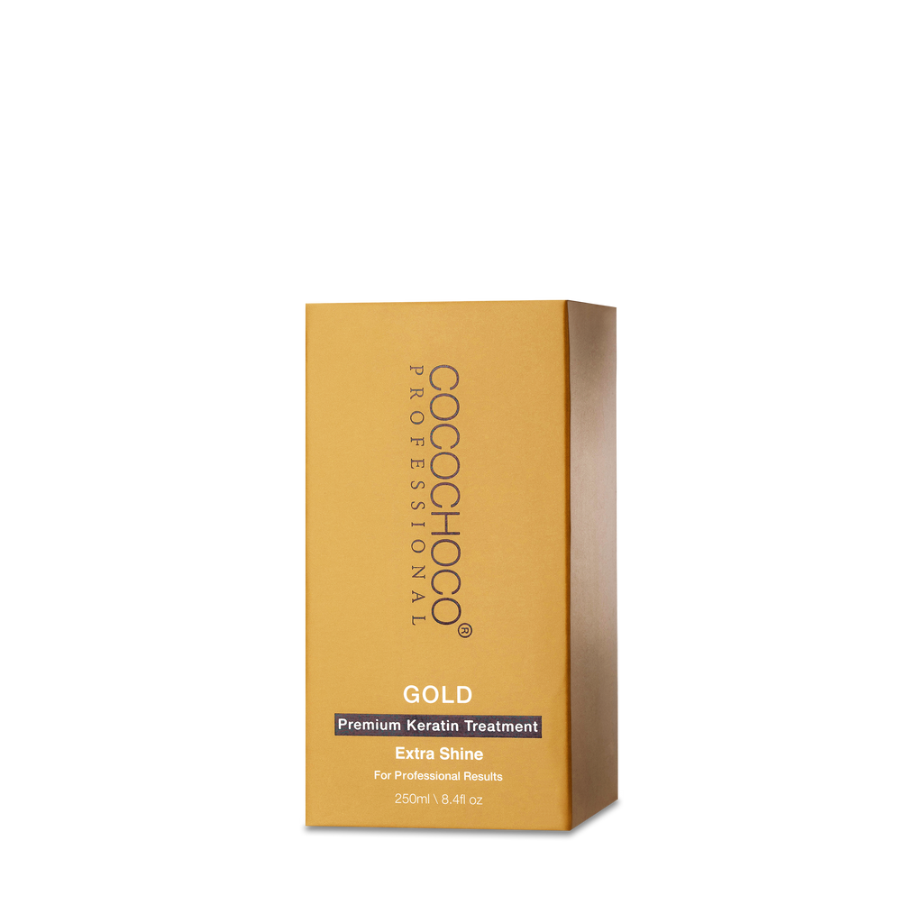 Cocochoco Professional keratin GOLD za trajno ravnu i zdravu kosu 250 ml