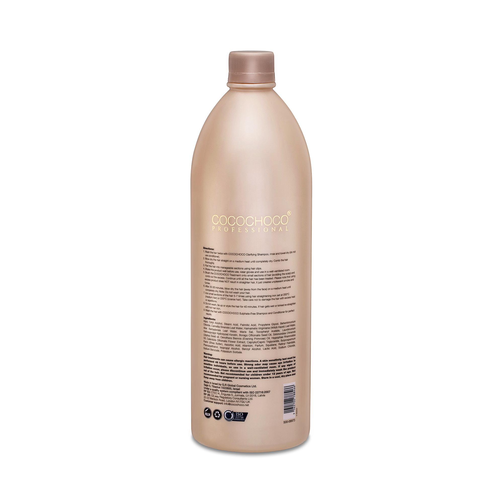 Cocochoco Professional keratin ORIGINAL za trajno ravnu i zdravu kosu 1000 ml