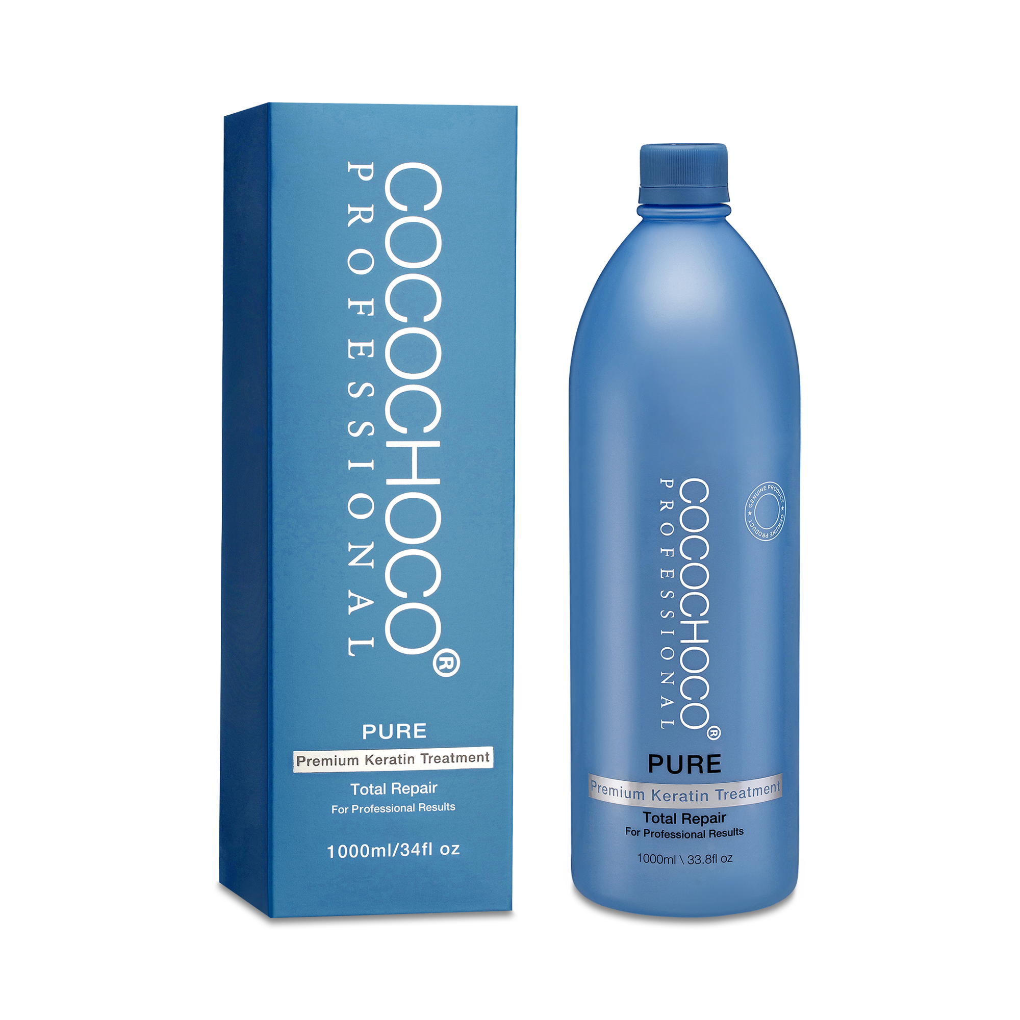 Cocochoco Professional keratin PURE za trajno ravnu i zdravu kosu 1000 ml