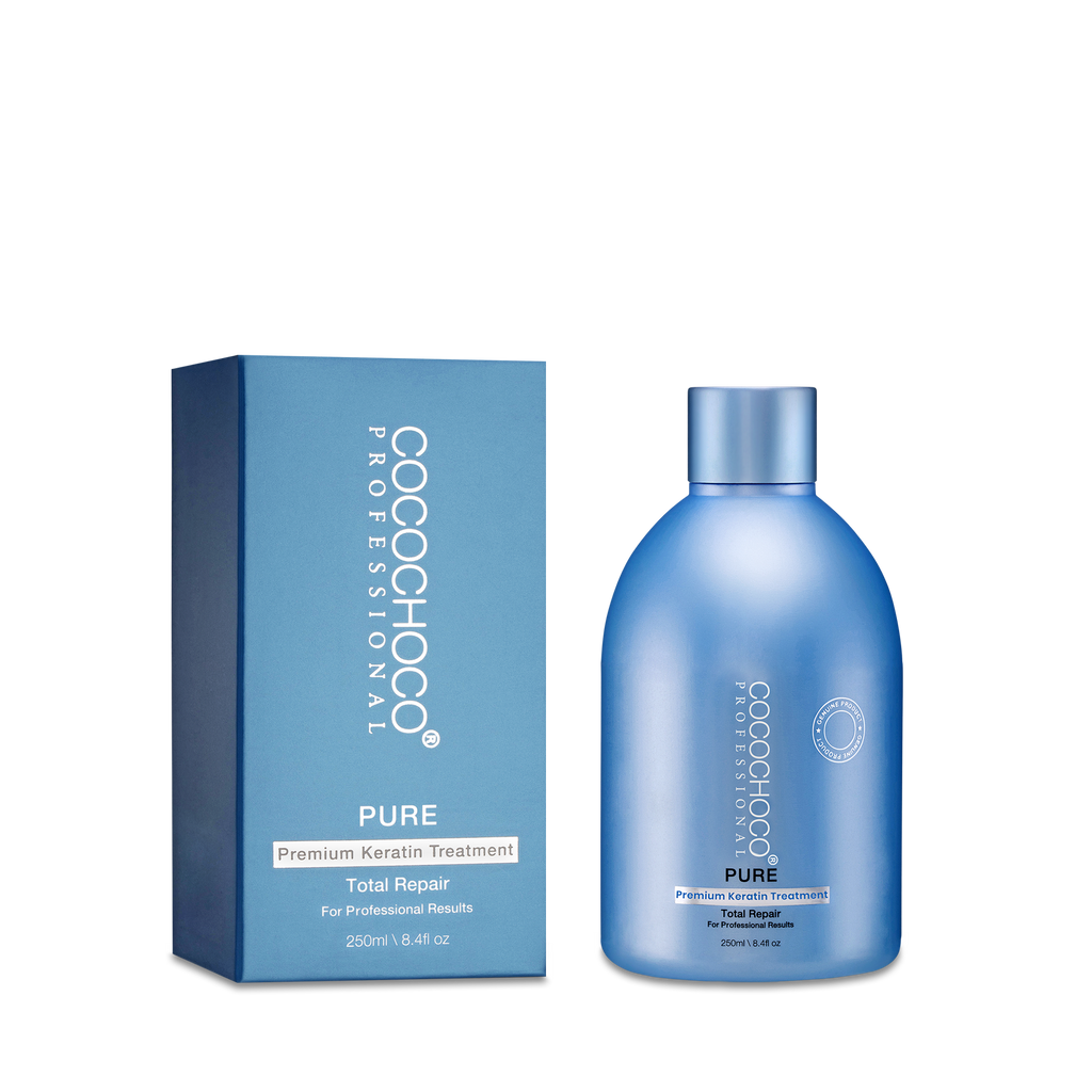 Cocochoco Professional keratin PURE za trajno ravnu i zdravu kosu 250 ml