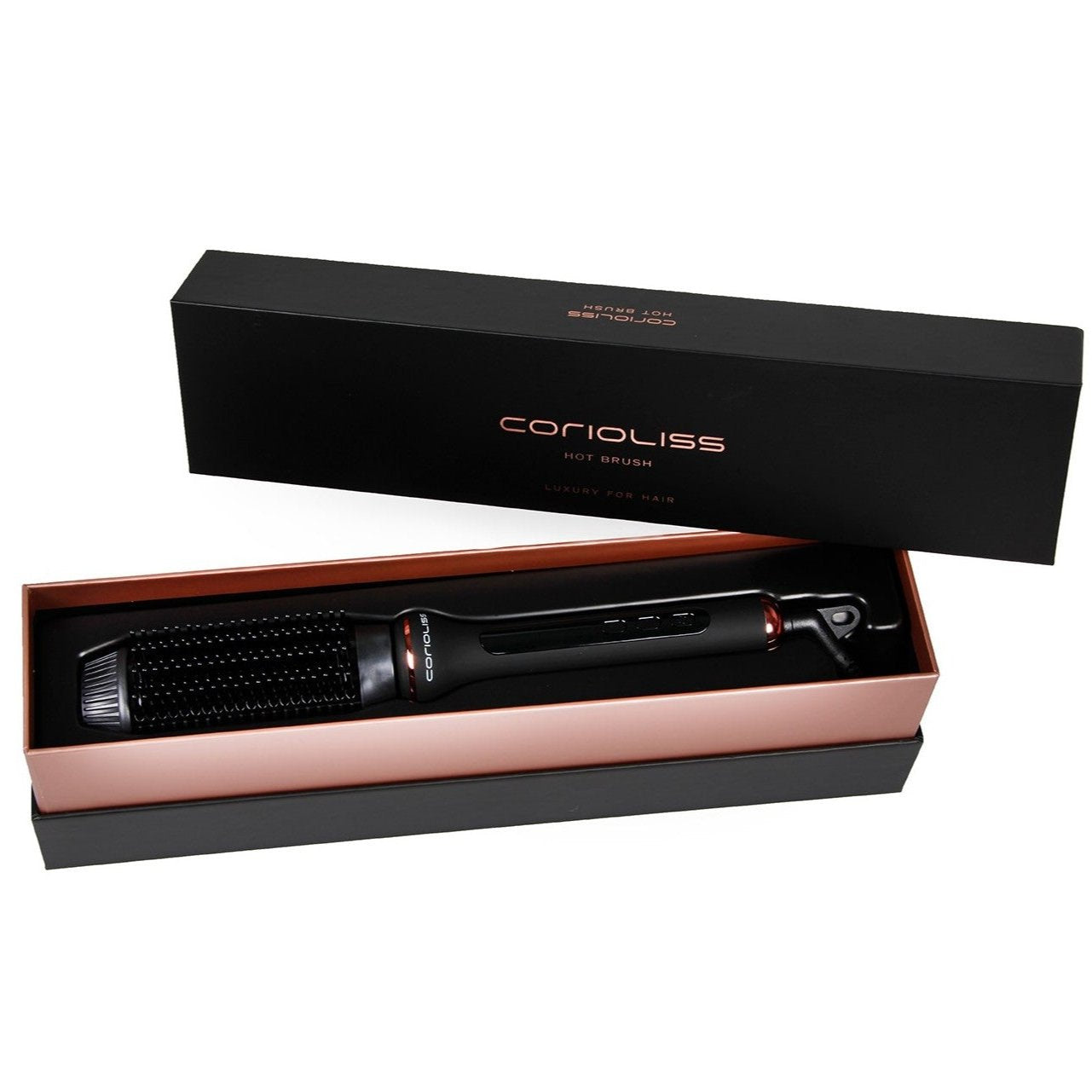 Corioliss Hot Brush Black Copper Soft Touch električna četka za kosu