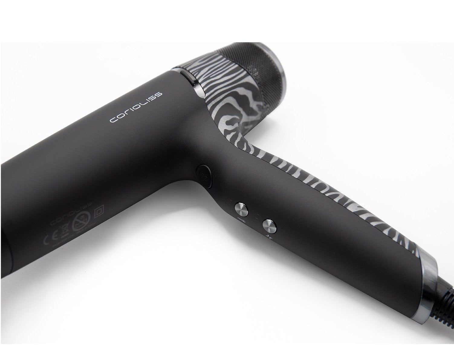 Corioliss Whisper Silver Zebra fen za kosu