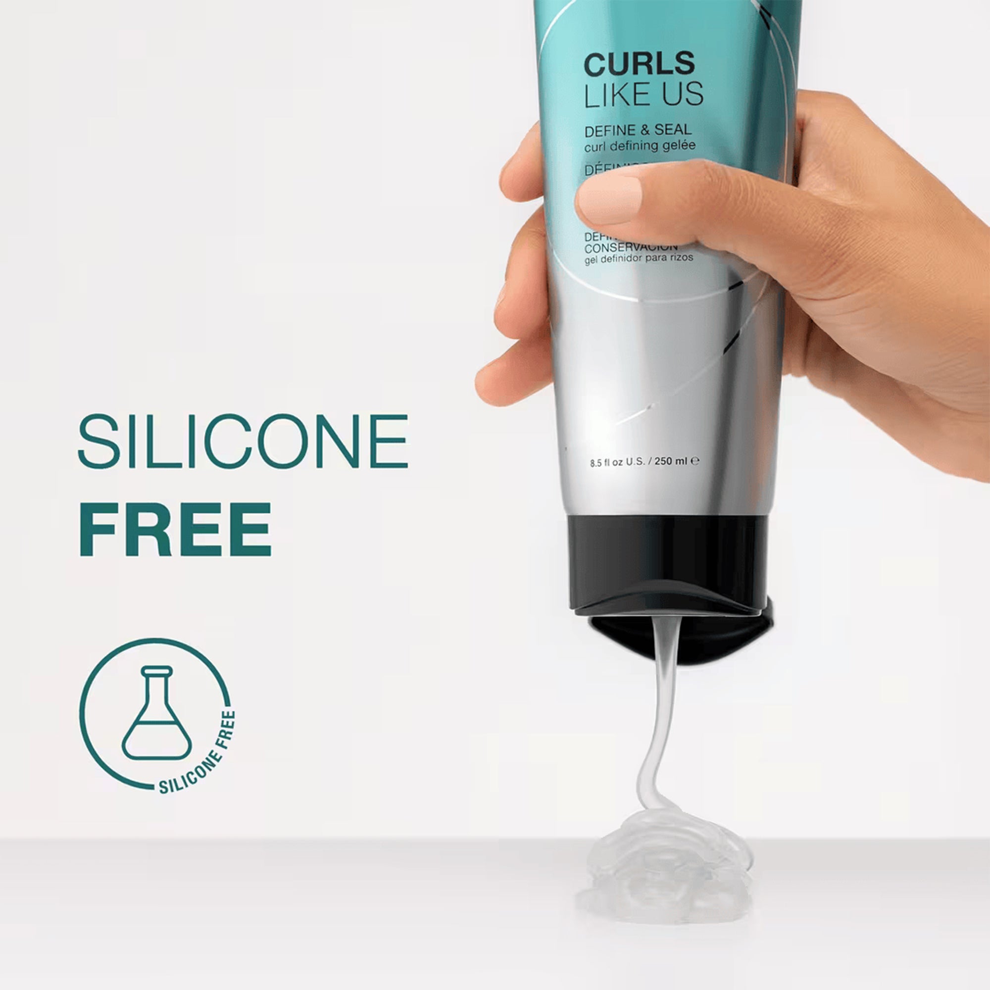 Curls Like Us gel za kovrčavu kosu- prikaz gela