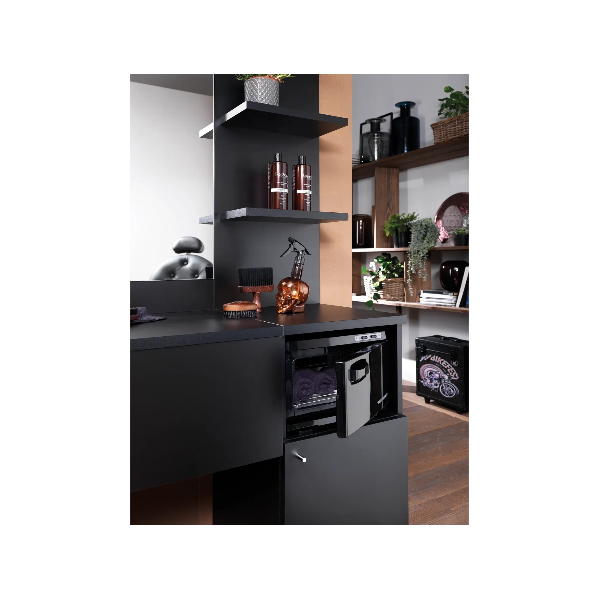 Xanipro grijač ručnika s aromaterapijom Large Black