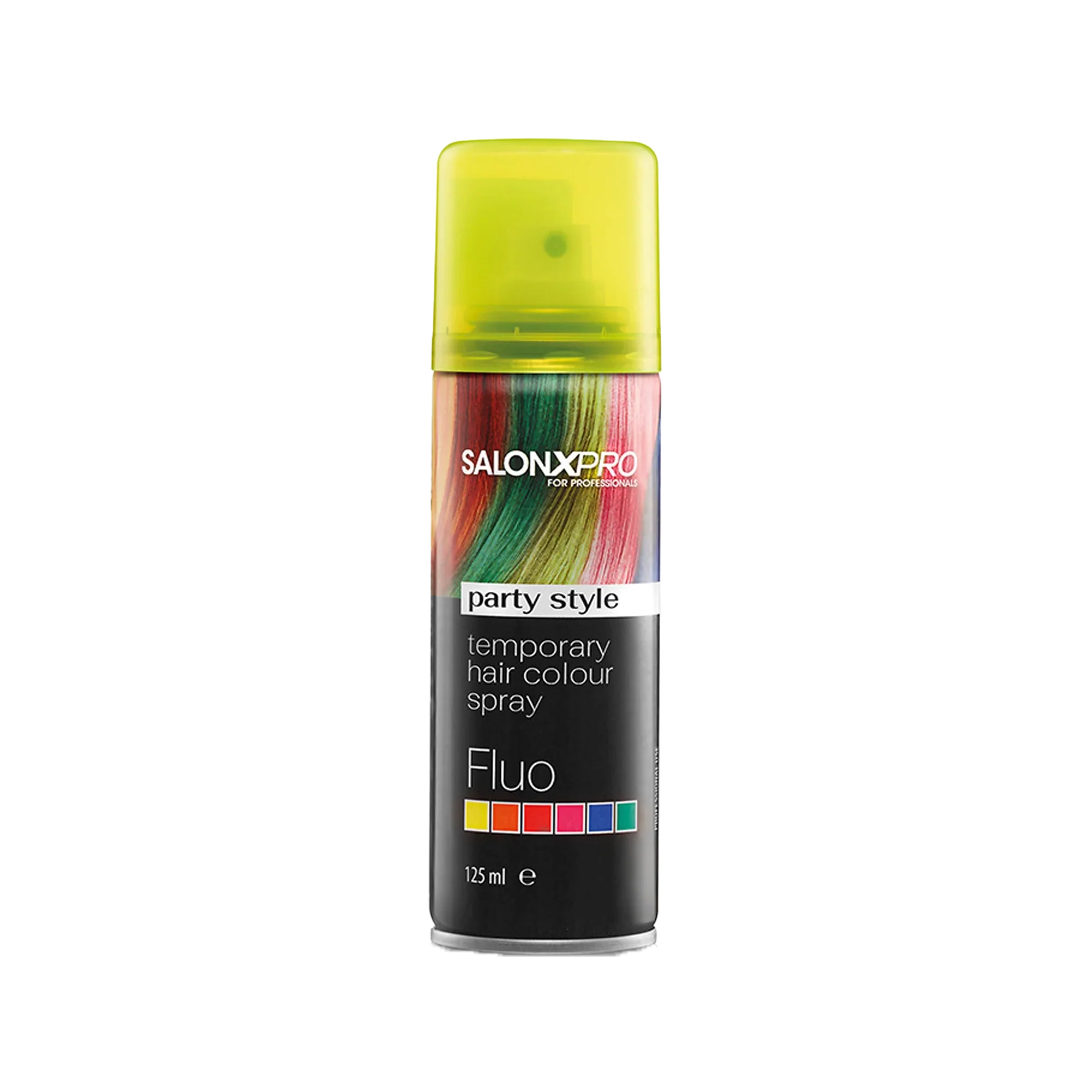 Xanipro sprej za privremeno bojanje kose Fluo Yellow 125 ml