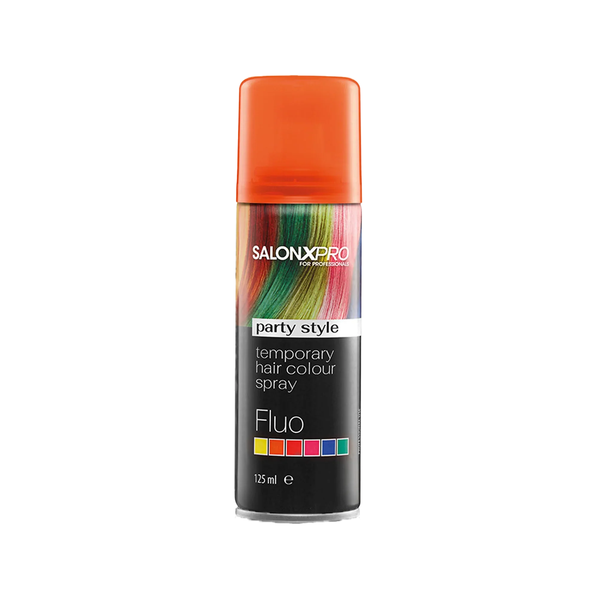 Xanipro sprej za privremeno bojanje kose Fluo Orange 125 ml