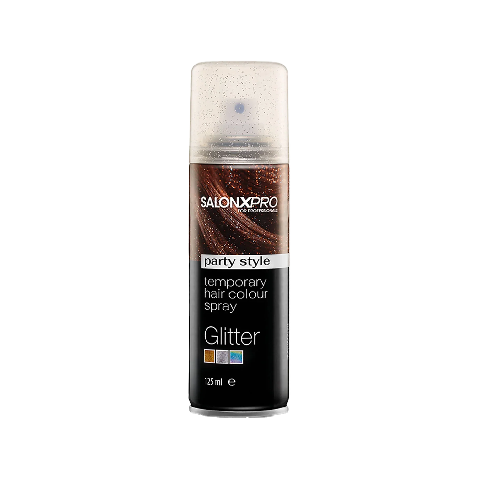 Xanipro srebrni glitter sprej za kosu 125 ml