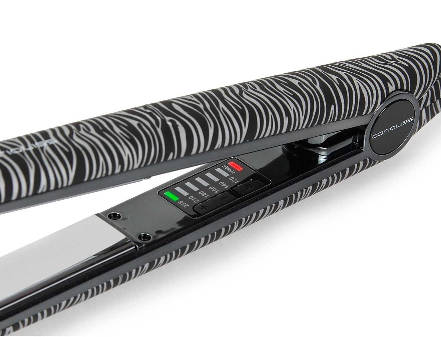 Corioliss C1 Silver Zebra Soft Touch pegla za kosu