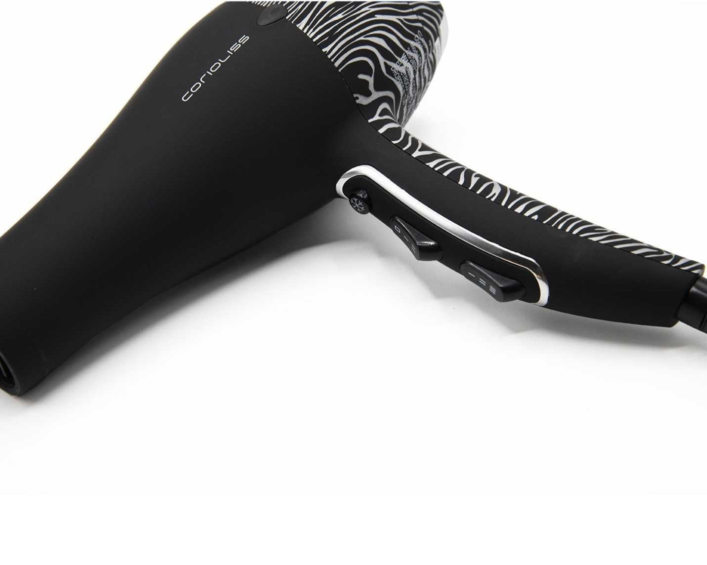 Corioliss Flow DC Silver Zebra Soft Touch fen za kosu